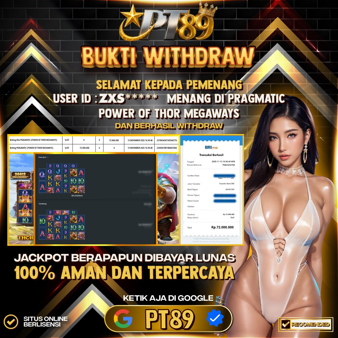 BUKTI WITHDRAW POWER OF THOR MEGAWAYS