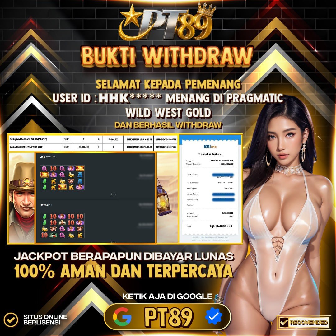 BUKTI WITHDRAW Wild West Gold	
