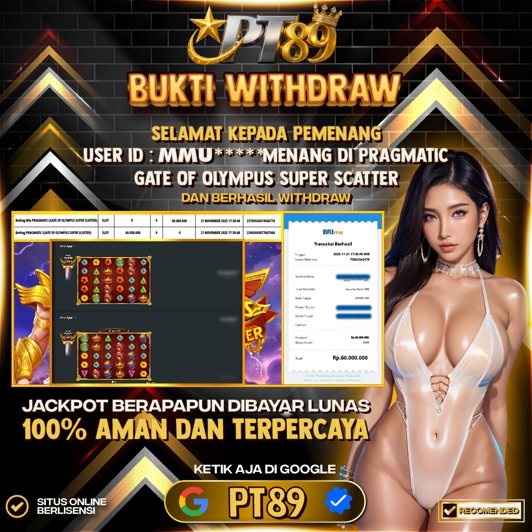 BUKTI WITHDRAW Gates Of Olyumpus SUPER SCATTER - Pragmatic	