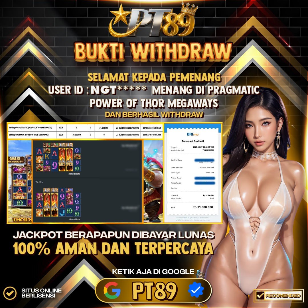 BUKTI WITHDRAW Power Of Thor Megaways - Pragmatic	