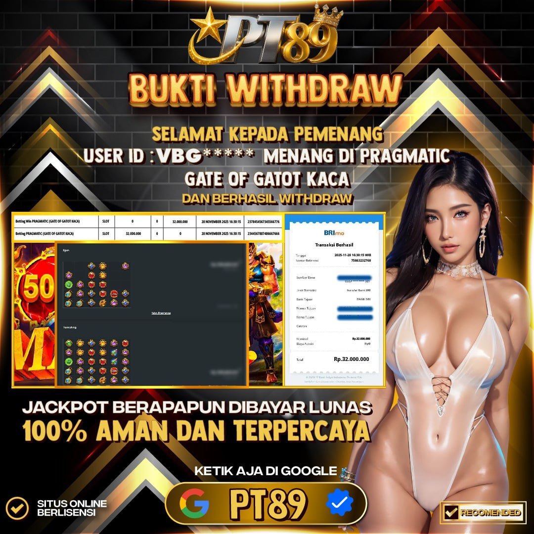BUKTI WITHDRAW Gate Of Gatot Kaca - Pragmatic	