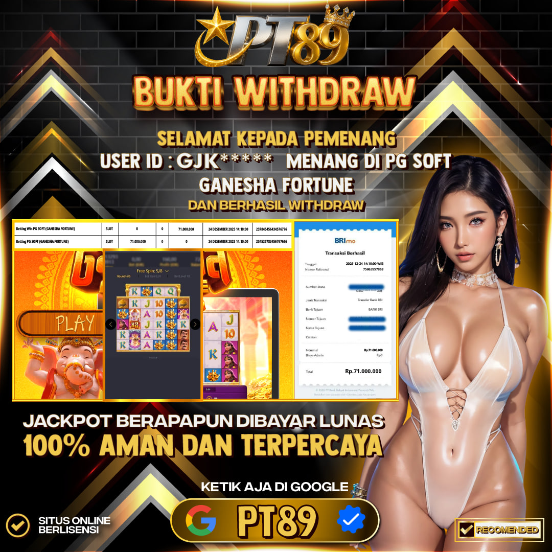 BUKTI WITHDRAW Ganesha Fortune - Pg Soft