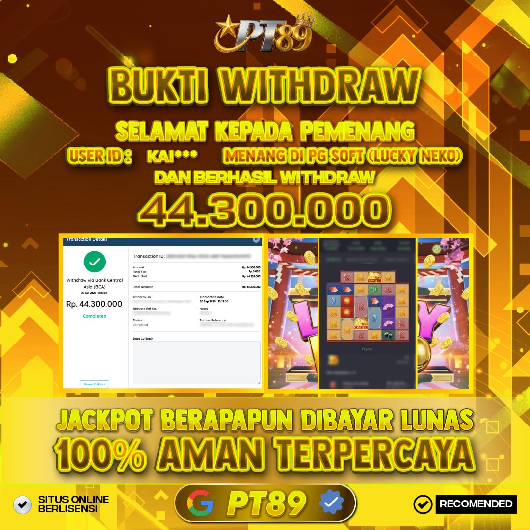 BUKTI WITHDRAW Lucky Neko - Pg Soft